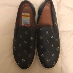 Coach black shoes